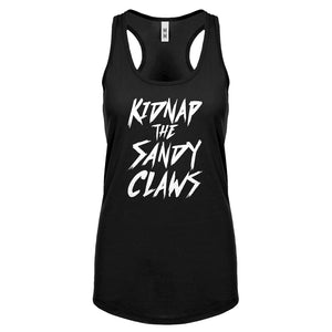 Kidnap the Sandy Claws Womens Racerback Tank Top