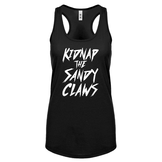 Kidnap the Sandy Claws Womens Racerback Tank Top