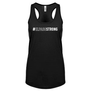 #ELPASOSTRONG Womens Racerback Tank Top
