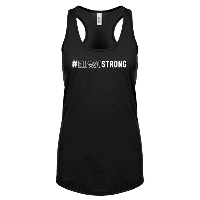 #ELPASOSTRONG Womens Racerback Tank Top