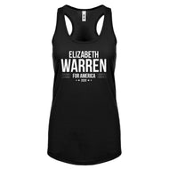 ELIZABETH WARREN for President 2020 Womens Racerback Tank Top