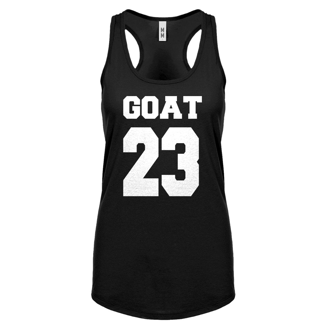 Racerback Goat 23 Womens Tank Top