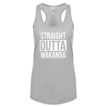 Racerback Straight Outta Wakanda Womens Tank Top