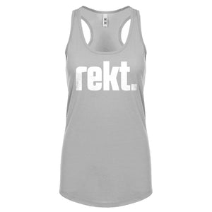 Racerback REKT Womens Tank Top
