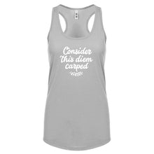 Racerback Consider this Diem Carped Womens Tank Top