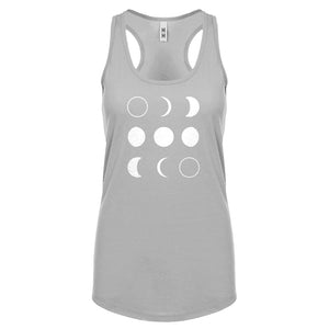 Racerback Moon Phases Womens Tank Top