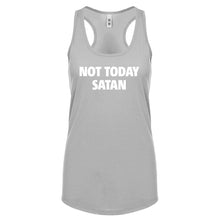 Not Today Satan Womens Racerback Tank Top