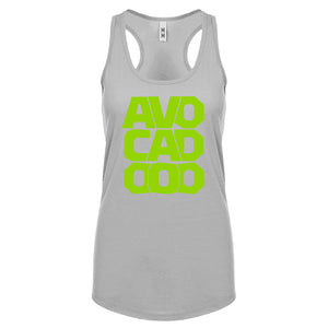Racerback Avocado Womens Tank Top