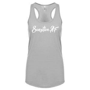 Racerback Sensitive AF Womens Tank Top