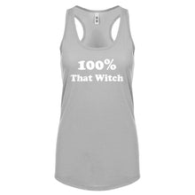 100% That Witch Womens Racerback Tank Top