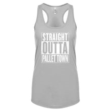 Racerback Straight Outta Pallet Town Womens Tank Top
