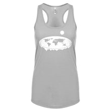 Racerback Flat Earth Womens Tank Top