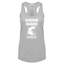 Cousin Shark Womens Racerback Tank Top
