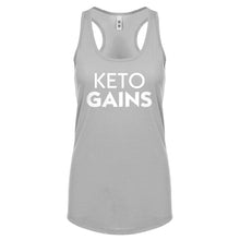 Racerback Keto Gains Womens Tank Top