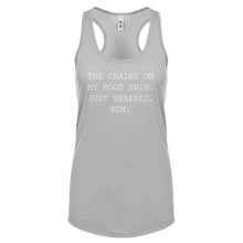 Racerback My Mood Swing Womens Tank Top