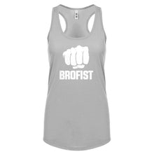 Racerback Brofist Womens Tank Top