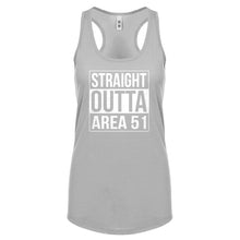 Straight Outta Area 51 Womens Racerback Tank Top
