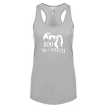 Boo! I'm a Witch! Womens Racerback Tank Top