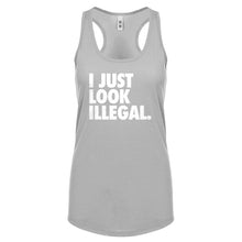 Racerback Just Look Illegal Womens Tank Top