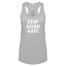 STOP ASIAN HATE Womens Racerback Tank Top