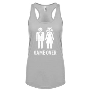 Game Over Womens Racerback Tank Top