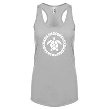 Turtle Sksksk Womens Racerback Tank Top