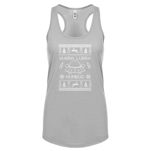 Racerback Wubba Lubba Humbug Womens Tank Top