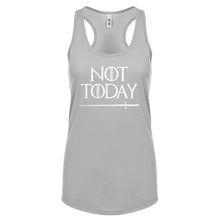 Not Today Womens Racerback Tank Top