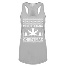 Racerback MerryJuana Christmas Womens Tank Top