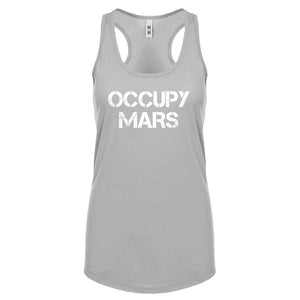 Occupy Mars Womens Racerback Tank Top