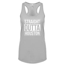 Straight Outta Houston Womens Racerback Tank Top