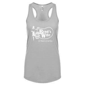 Racerback Brad's Wife Womens Tank Top