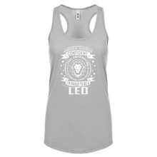 Racerback Leo Astrology Zodiac Sign Womens Tank Top
