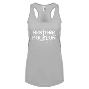Racerback Restore Houston Womens Tank Top