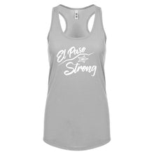 El Paso Strong Star Womens Racerback Tank Top