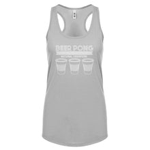 Racerback Beer Pong National Champions Womens Tank Top