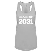 Class of 2031 Womens Racerback Tank Top