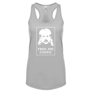 Free Joe Exotic Womens Racerback Tank Top