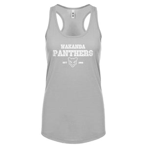 Racerback Wakanda Panthers 1966 Womens Tank Top