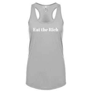 Eat the Rich Womens Racerback Tank Top