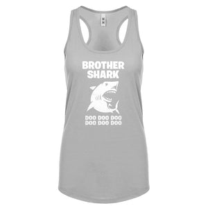 Brother Shark Womens Racerback Tank Top