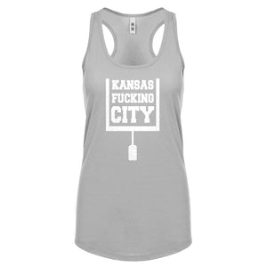 Kansas Fucking City Womens Racerback Tank Top