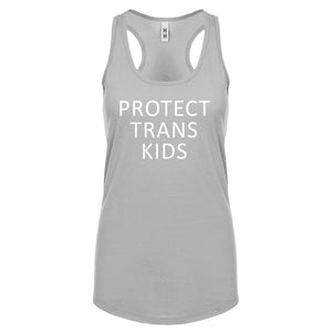 Protect Trans Kids Womens Racerback Tank Top