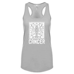Racerback Cancer Zodiac Astrology Womens Tank Top