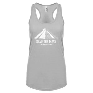 Save the Maya Womens Racerback Tank Top