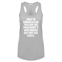 Only in America Womens Racerback Tank Top