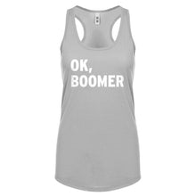 Ok, Boomer Womens Racerback Tank Top