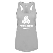 Parcel Tetris Expert Womens Racerback Tank Top