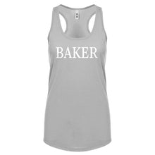 BAKER Womens Racerback Tank Top