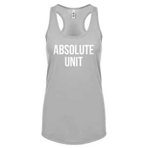 Absolute Unit Womens Racerback Tank Top